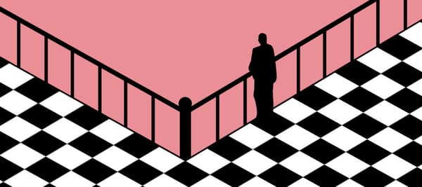 男性がいる場所はどこでしょうか？