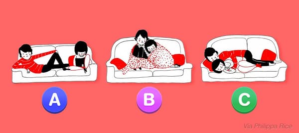 次のうち、一番幸せそうに見える場面を選択して下さい！