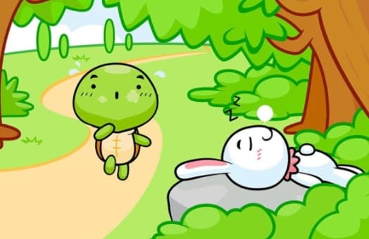 童話「うさぎと亀」の後半をあなたが書くとしたら・・・