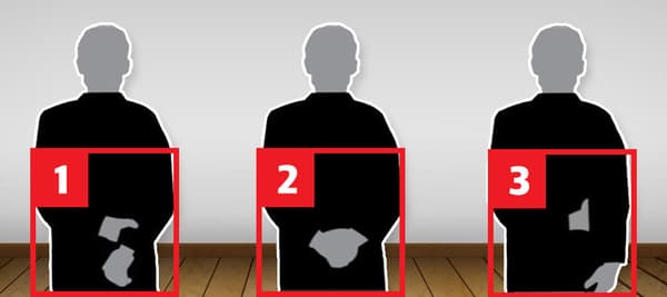 手を後ろで組んでみて下さい！あなたの姿勢は？(右手、左手は関係ありません!)