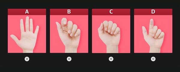 道を歩くときや、リラックスしているとき、あなたの手はどんな状態だろうか？