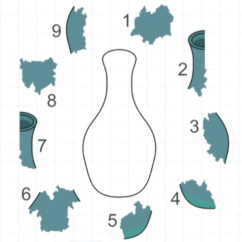 次のうち、必要のないピースは？