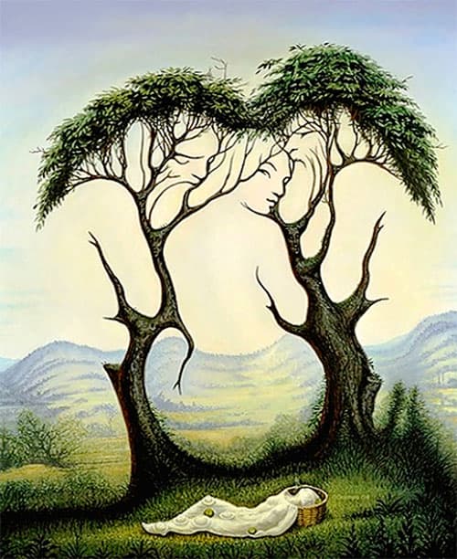 [認知能力診断] 絵の中から顔を探せ