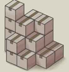 箱の表面にマジックで内容物を書くとします。書けない箱はいくつでしょうか？