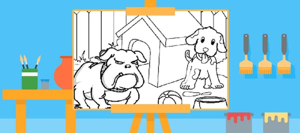 가장 먼저 색칠할 곳은?