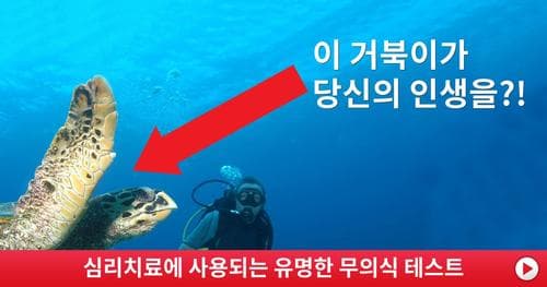 [소름주의] 심리치료에 사용되는 유명한 무의식 테스트
