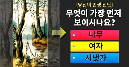 [인생점검] 당신이 보는 것이 인생을 말해준다.