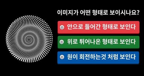 [성격타입 진단] 이미지가 어떤 형태로 보이시나요?