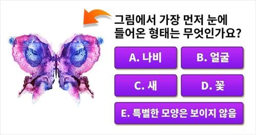 [성격 타입진단] 가장 먼저 무엇이 보이시나요?