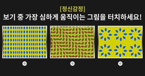 [정신감정] 당신의 심리상태를 이미지 한 장으로 알아보겠습니다!